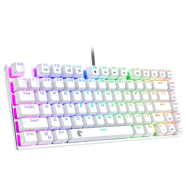 81 Tuşlu RGB Mekanik Oyun Klavyesi