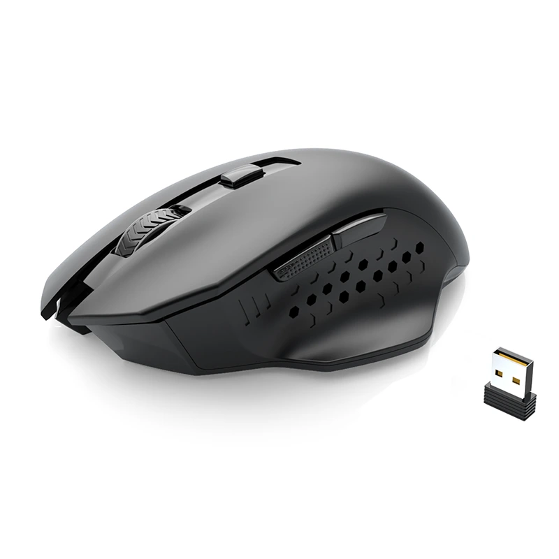 Ergonomik olarak 2.4g kablosuz oyun bilgisayarı fare